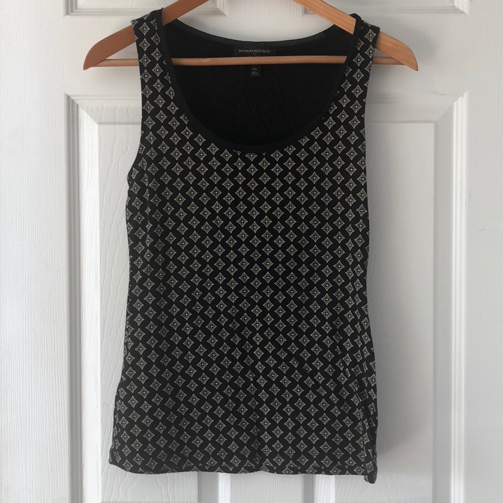 Banana Republic | Luxe Touch Printed Tank